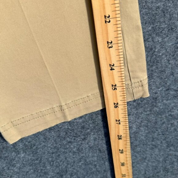 I Love Ugly Slim Kobe Chino Pants Cropped Beige Tan Sz Medium 32x26 Casual Work - Picture 12 of 14